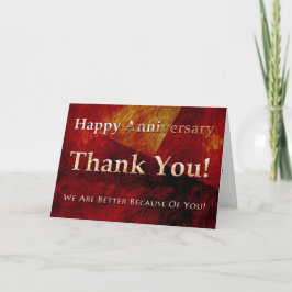 Anniversary Card Classic Karte