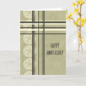 Anniversary Card für moderne Mitarbeiter Karte (Gelbe Blume)