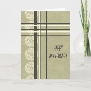 Anniversary Card für moderne Mitarbeiter Karte