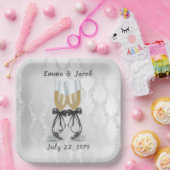 Anniversary Champagne Toast Pappteller (Party)