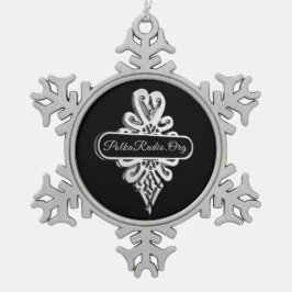 Anniversary Edition Snowflake Framed Ornament