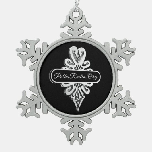 Anniversary Edition Snowflake Framed Ornament (Vorderseite)