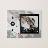 Anniversary Foto von First Dance Song Paares Gift Puzzle (Horizontal)