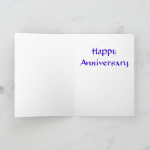 ANNIVERSARY, Funny Card Karte (Innenseite)