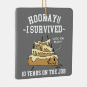 Anniversary Funny Keramikornament (Rechts)