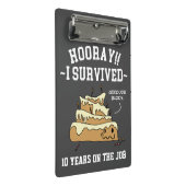 Anniversary Funny Mini Klemmbrett (Schrägansicht)