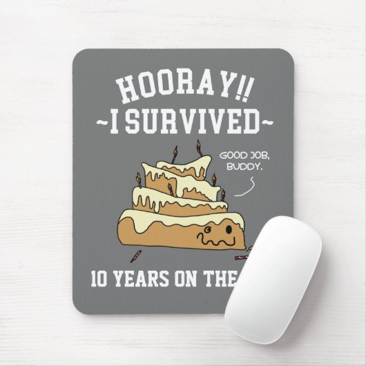 Anniversary Funny Mousepad (Mit Mouse)