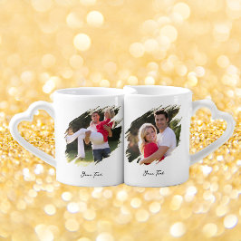 Anniversary für benutzerdefinierte Foto-Textliebha Liebestassen