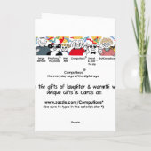 ANNIVERSARY-Karte Karte (Rückseite)