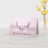 Anniversary Pearl in Seashell Karte (Gelbe Blume)