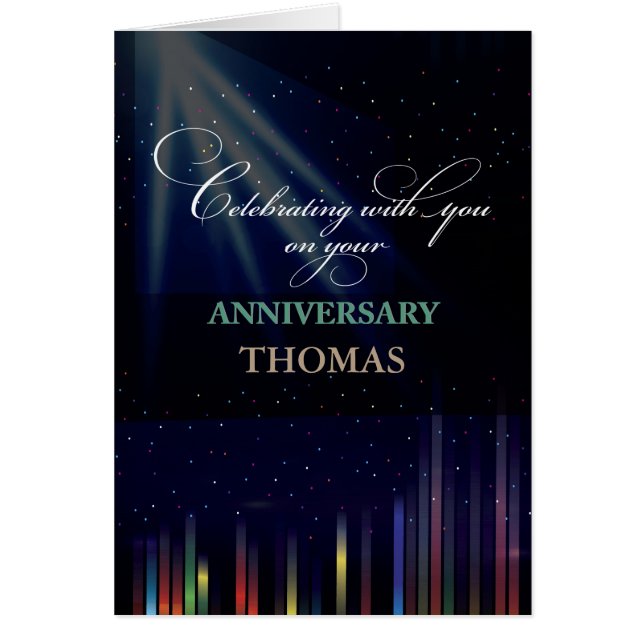 Anniversary Sky, Customizable Black Congr (Vorne)