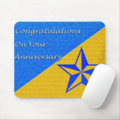 Anniversary Star Mousepad (Mit Mouse)