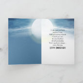 Anniversary Teddy Bears On a Swing Karte (Innenseite)