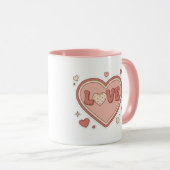 Anniversary & Valentine’s Day Coffee Mug Tasse (VorderseiteRechts)