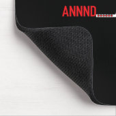 Annnd Im Ck - Herz-Kreislauf-Bewusstsein Mousepad (Ecke)