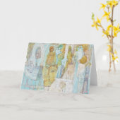 Anno Domini Greeting Card Karte (Gelbe Blume)