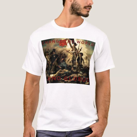 Anno Globus - Freiheit durch Delacroix T - Shirt (Vorderseite)