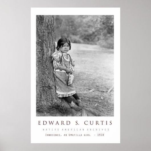 Annocense - ein Umatilla Girl - 1910 Poster (Vorne)