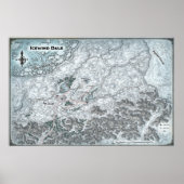 Annotated Map of Icewind Dale Poster (Vorne)