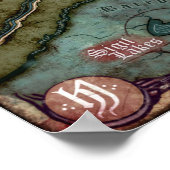 Annotated Map of Mordent (Ravenloft) Poster (Ecke)