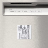Annotierte Illustration von Pendent, Diagonal Magnet (In Situ (Geschirrspüler))