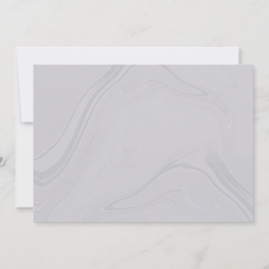 Announccard für handgeschriebene Skript-Abschluss Ankündigung (Rückseite)