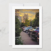 Announcement Card für die Goldene Stunde - individ Ankündigung (Vorderseite)