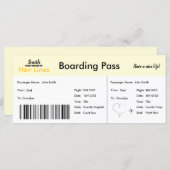 Announcement Card für verdeckte Schwangerschaft (G (Vorne/Hinten)