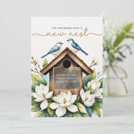 Announcement Cards für die Handlackierung Einladung (Stehend Vorderseite)