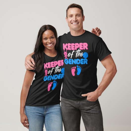 Announcement Keeper of Gender Reveal Party Idea Ba T-Shirt (Unisex)