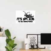 Annoy Cricket Poster (Heimbüro)