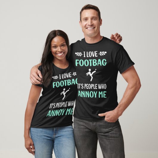 Annoy Footbag Hacky Sack Sacker T-Shirt (Unisex)