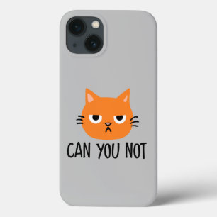 Annoyed Cat KANN SIE NICHT Funny Case-Mate iPhone Hülle