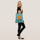 Annoyed Cat KANN SIE NICHT Funny Tasche (Am Model)