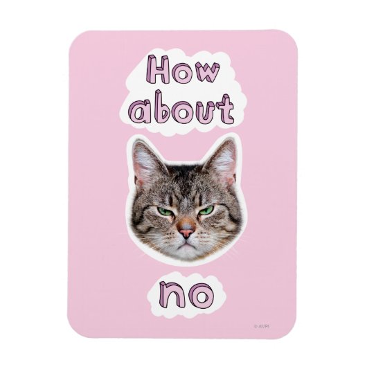 Annoyed Cat Magnet (Vertikal)