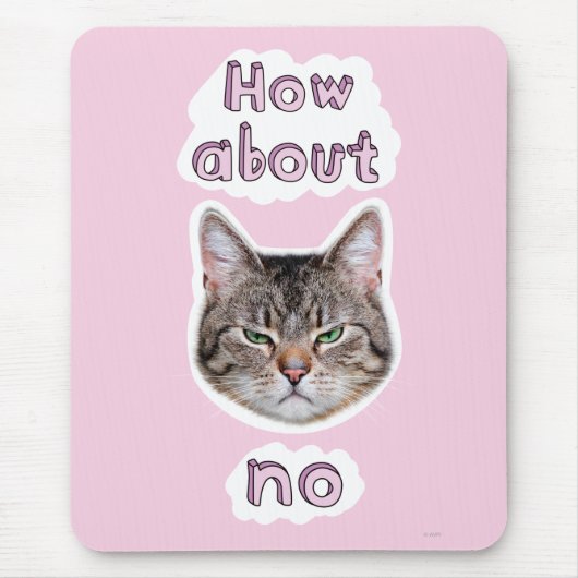 Annoyed Cat Mousepad (Vorne)