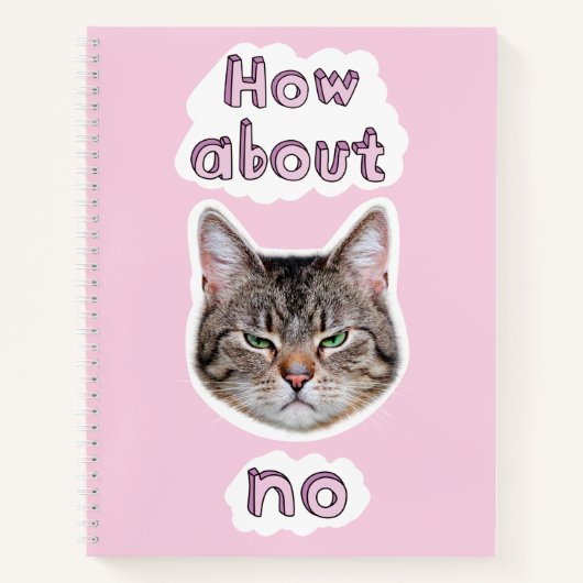 Annoyed Cat Notizblock (Vorderseite)