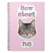 Annoyed Cat Notizblock (Vorderseite)