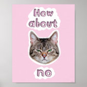 Annoyed Cat Poster (Vorne)