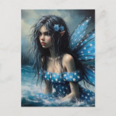 Annoyed Fairy im Ozean Postkarte (Vorderseite)