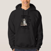 Annoyed Kitty Touchy Kitty Grouchy Ball Of Fur Moo Hoodie (Vorderseite)