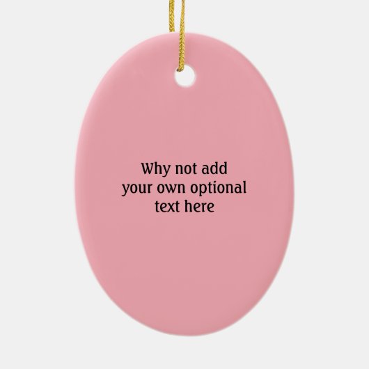 Annoyed Raspberry ist nicht beeindruckt - personal Keramik Ornament (Hinten)