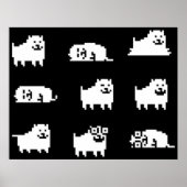 Annoying Dog Undertale HQ Poster (Vorne)