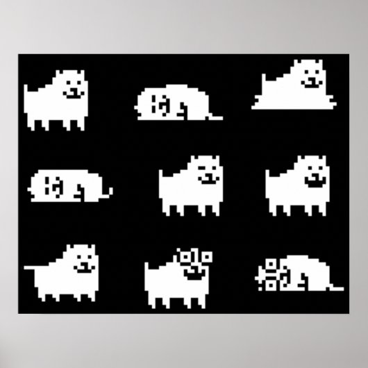 Annoying Dog Undertale HQ Poster (Vorne)