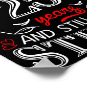 Annoying Each Other For 25 Years 25th Wedding Anni Poster (Ecke)