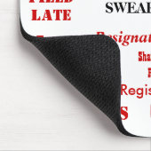 Annoying Funny Company Kraftausdrücke Mousepad (Ecke)