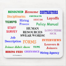 Annoying Funny Humanresources Swear Words Gift