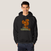 Annoying Garden I Hate Eichhörnchen Funny Geschenk Hoodie (Vorne ganz)