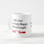 Annoying Running Couple Kaffeetasse (Vorderseite Links)