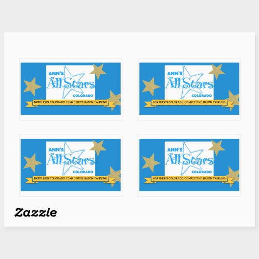 Ann's All Stars Sticker (Blatt)